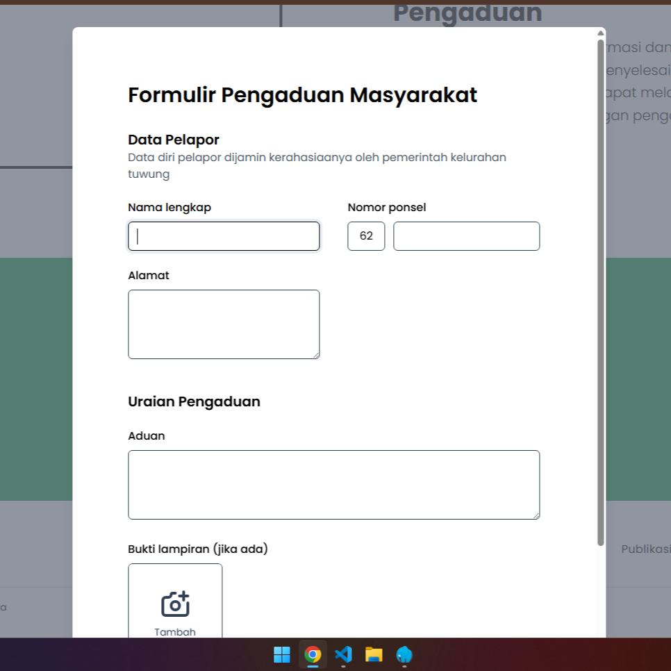 tentukan surat online